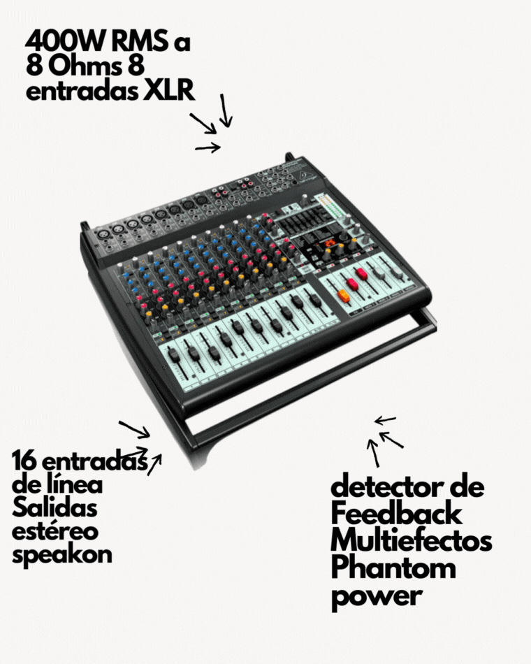 Consola BEHRINGER PMP4000