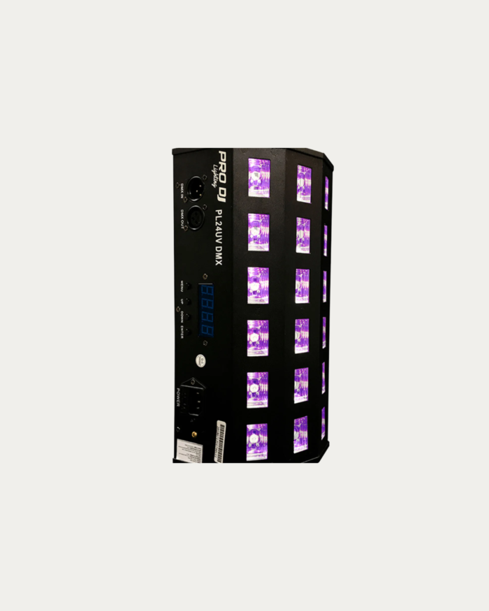 PRO DJ LIGHTING PL24UV DMX